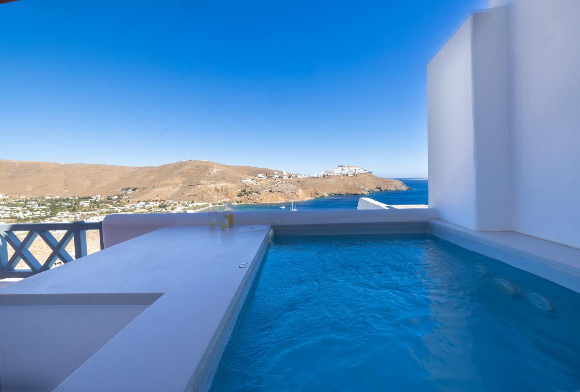 Infinity Blue Suites & Spa Astypálaia Стая снимка